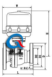 電動防爆球閥(配361執行器)