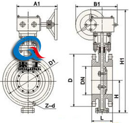 D343H金屬硬密封蝶閥(法蘭式)