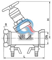 SP15F數字鎖定平衡閥 (結構圖)